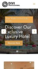 Divi Hotel and Resort (screenshot mobile)
