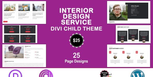 Divi Interior Design (Divi Professional)