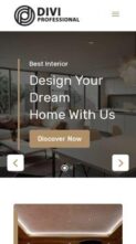 Divi Interior Designer (Divi Professional) - (screenshot mobile)