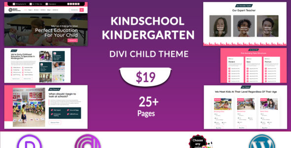 Divi Kindergarten (Divi Professional)