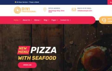 Divi Krishna Restaurant (screenshot desktop)