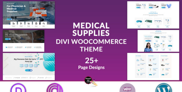 Divi Medical Supplies Shop (Divi Professional)