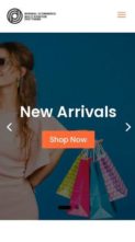 Divi Minimal Ecommerce (screenshot mobile)