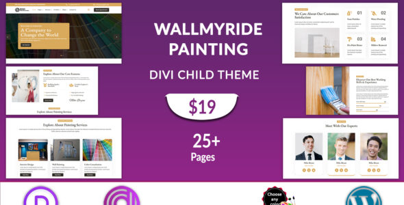 Divi Painting Service (Divi Professional)