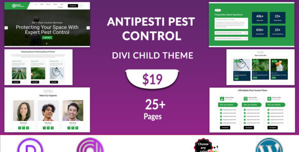 Divi Pest Control Services (Divi Professional)