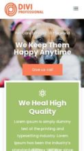 Divi Pet Care And Veterinary Center (screenshot mobile)