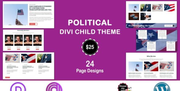 Divi Political (Divi Professional)