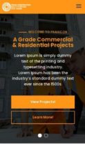 Divi Prahi Construction (screenshot mobile)