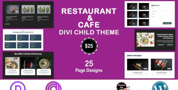 Divi Restaurant & Cafe (Divi Professional)
