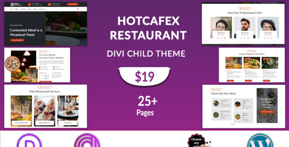 Divi Restaurant (Divi Professional)