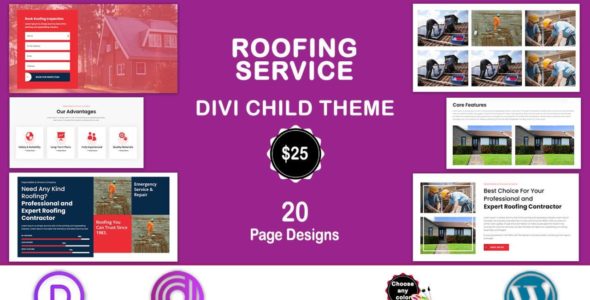 Divi Roofing Service (Divi Professional)