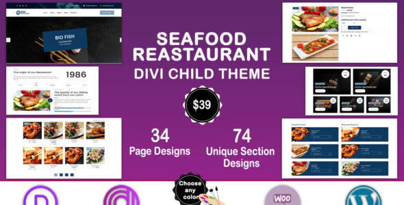 Divi Seafood Restaurant (Divi Professional)