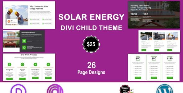 Divi Solar Energy (Divi Professional)