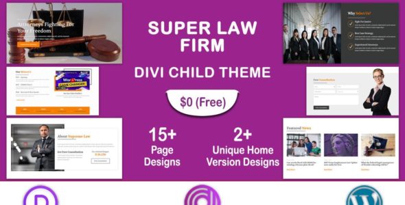 Divi Super Law Firm (Divi Professional)