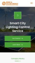 Divi Wind And Solar Energy (screenshot mobile)