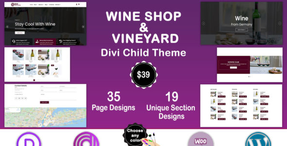 Divi Wine Shop And Vineyard (Divi Professional)