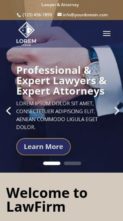DP Lawyer & Attorney (screenshot mobile)