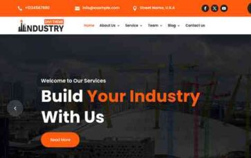 Factory (Divi Professional) - (screenshot desktop)