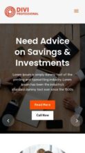 Finance And Consulting (screenshot mobile)