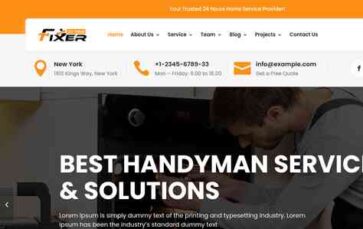 Fixer (Divi Professional) - (screenshot desktop)