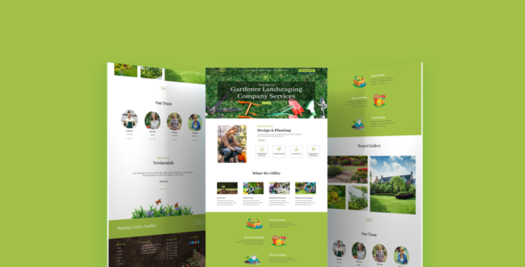 Gardening (Divi Professional)