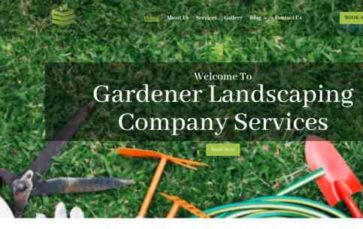 Gardening (Divi Professional) (screenshot desktop)