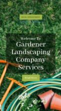 Gardening (Divi Professional) (screenshot mobile)