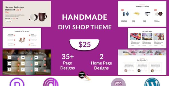 Handmade Shop (Divi Professional)