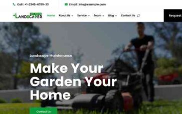 Landscaper (Divi Professional) - (screenshot desktop)