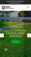 Lawn Services And Florists (screenshot mobile)