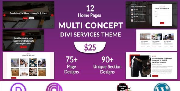 Multi Concept Services (Divi Professional)