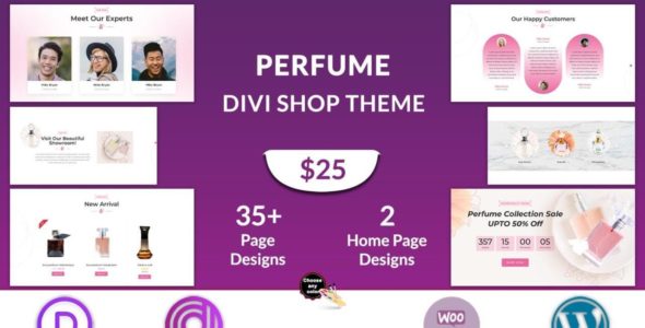 Perfume Shop (Divi Professional)