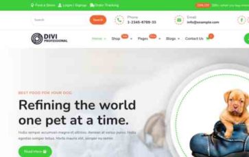 Screenshot Desktop Pet Shop and Pet Care (screenshot desktop)