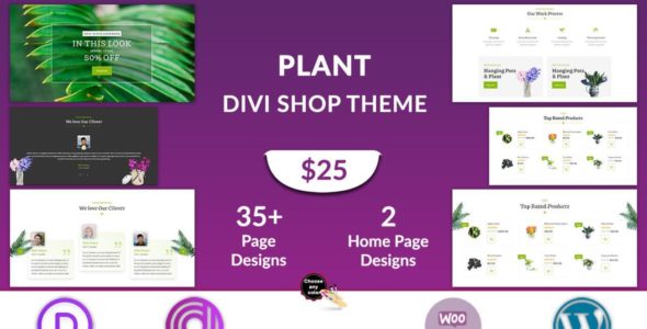 Plants Shop (Divi Professional)