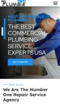 Plumbfix Divi Plumber (screenshot mobile)