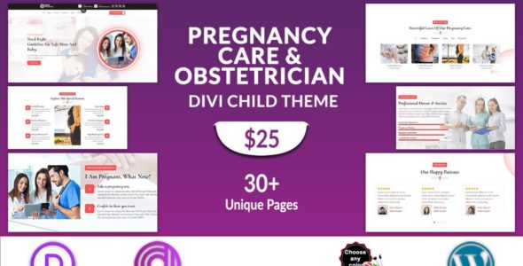Pregnancy Care and Obstetrician (Divi Professional)