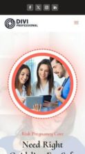 Pregnancy Care And Obstetrician (screenshot mobile)