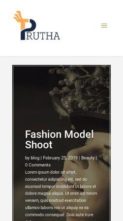 Prutha Blog (screenshot mobile)