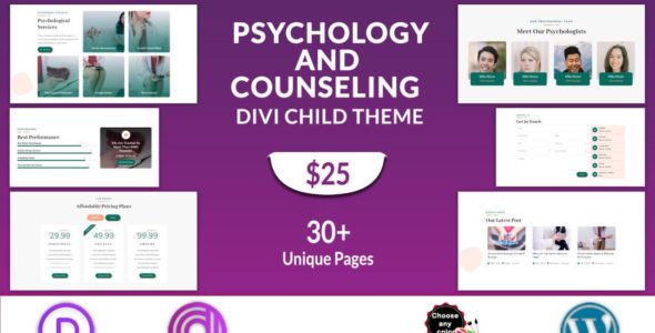 Psychology and Counseling (Divi Professional)