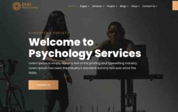 Psychology, Therapy & Counseling (screenshot desktop)