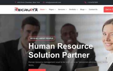 Recruitx Divi Recruiting (screenshot desktop)