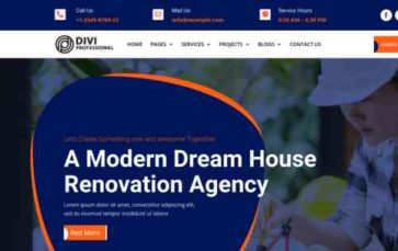 Renovation Services (screenshot desktop)