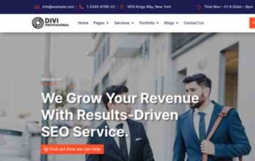 SEO and Digital Marketing (screenshot desktop)