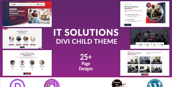 Techgenix Divi IT Solutions (Divi Professional)