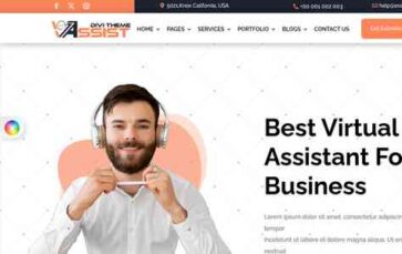 VAssist Divi Virtual Assistant (screenshot desktop)
