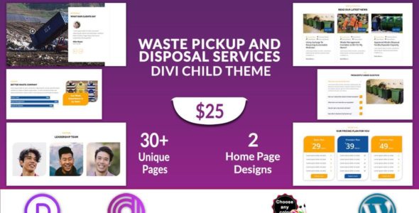 Waste Pickup and Disposal Services (Divi Professional)