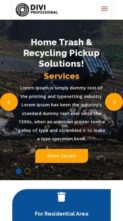 Waste Pickup and Disposal Services (screenshot mobile)