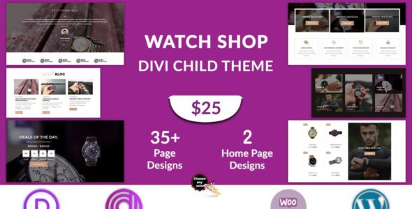 Watch Shop (Divi Professional)