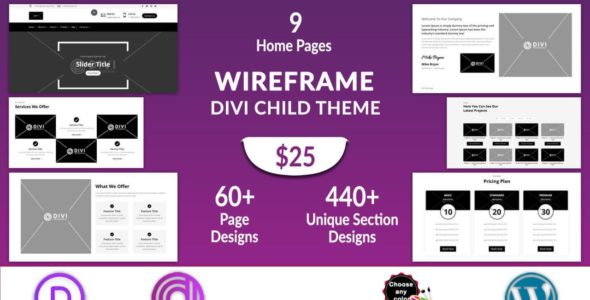 Wireframe (Divi Professional)