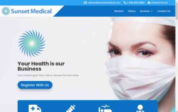 Medz (Divi Ready Themes) - (screenshot desktop)